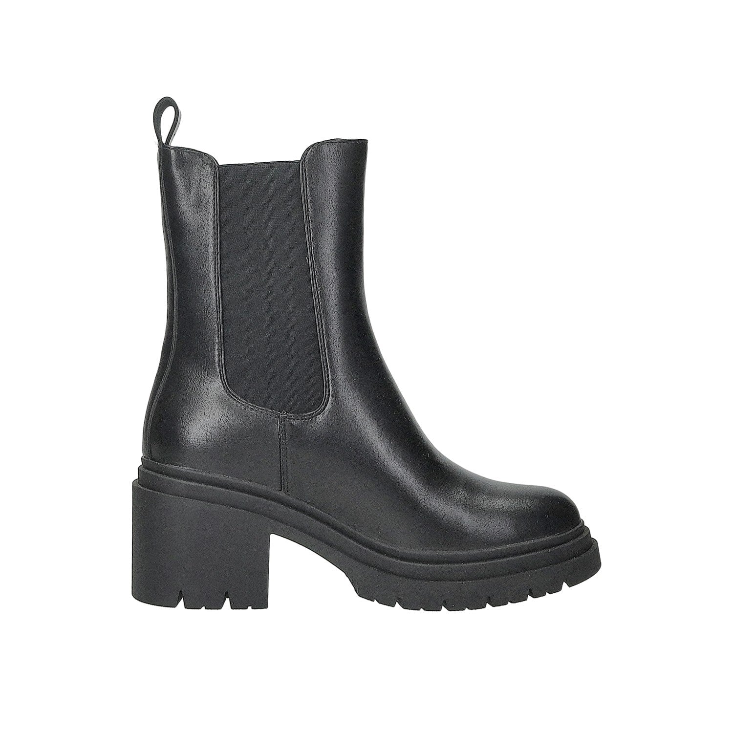 Stivaletti con fascia laterale.Tacco alto 6cm