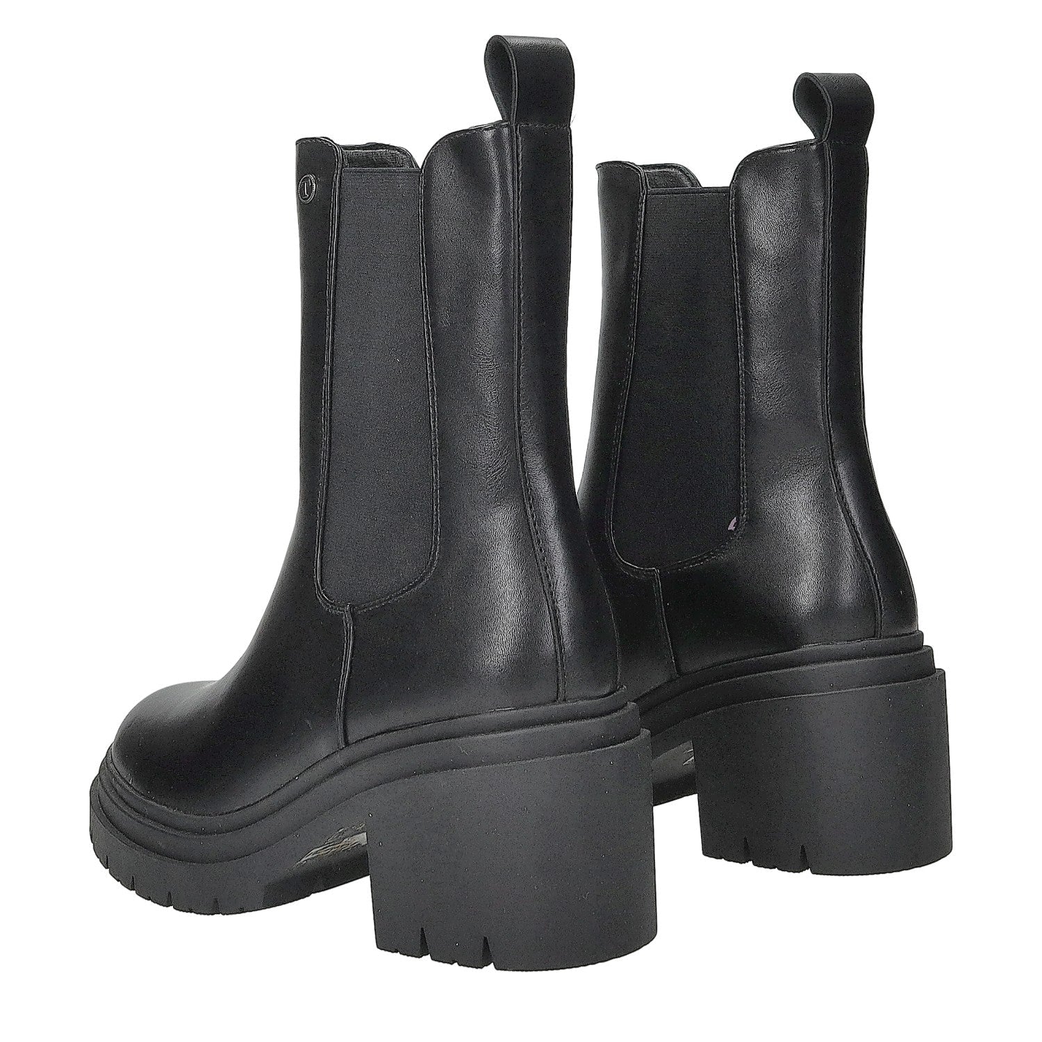 Stivaletti con fascia laterale.Tacco alto 6cm
