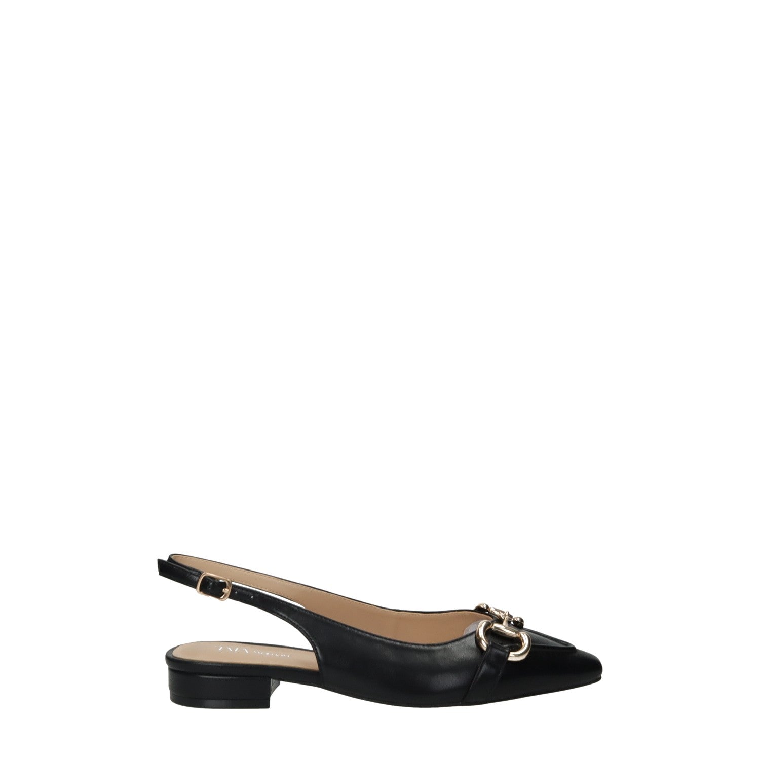 Ballerine slingback con cinturino in fibbia
