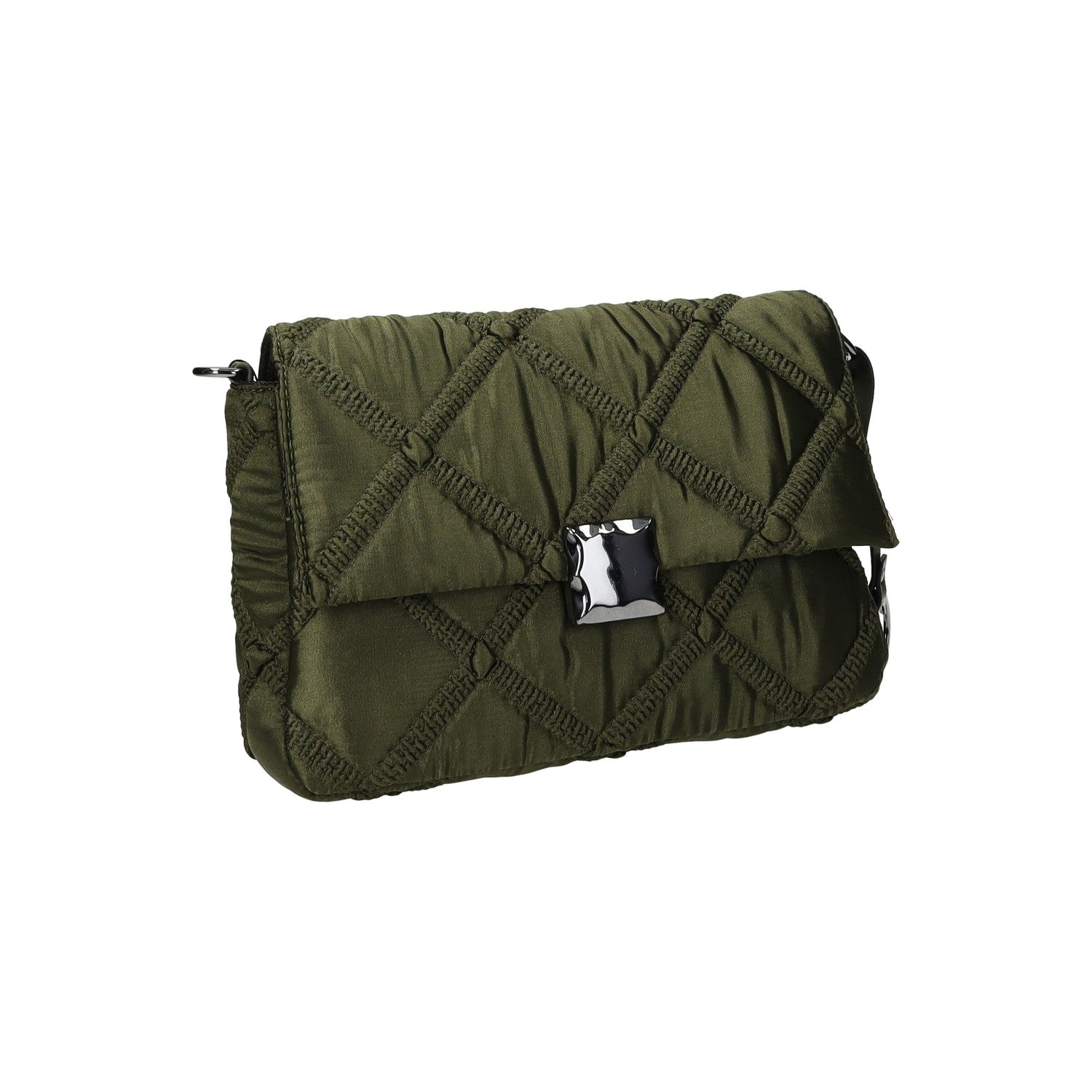Borsa con con pendaglio e logo