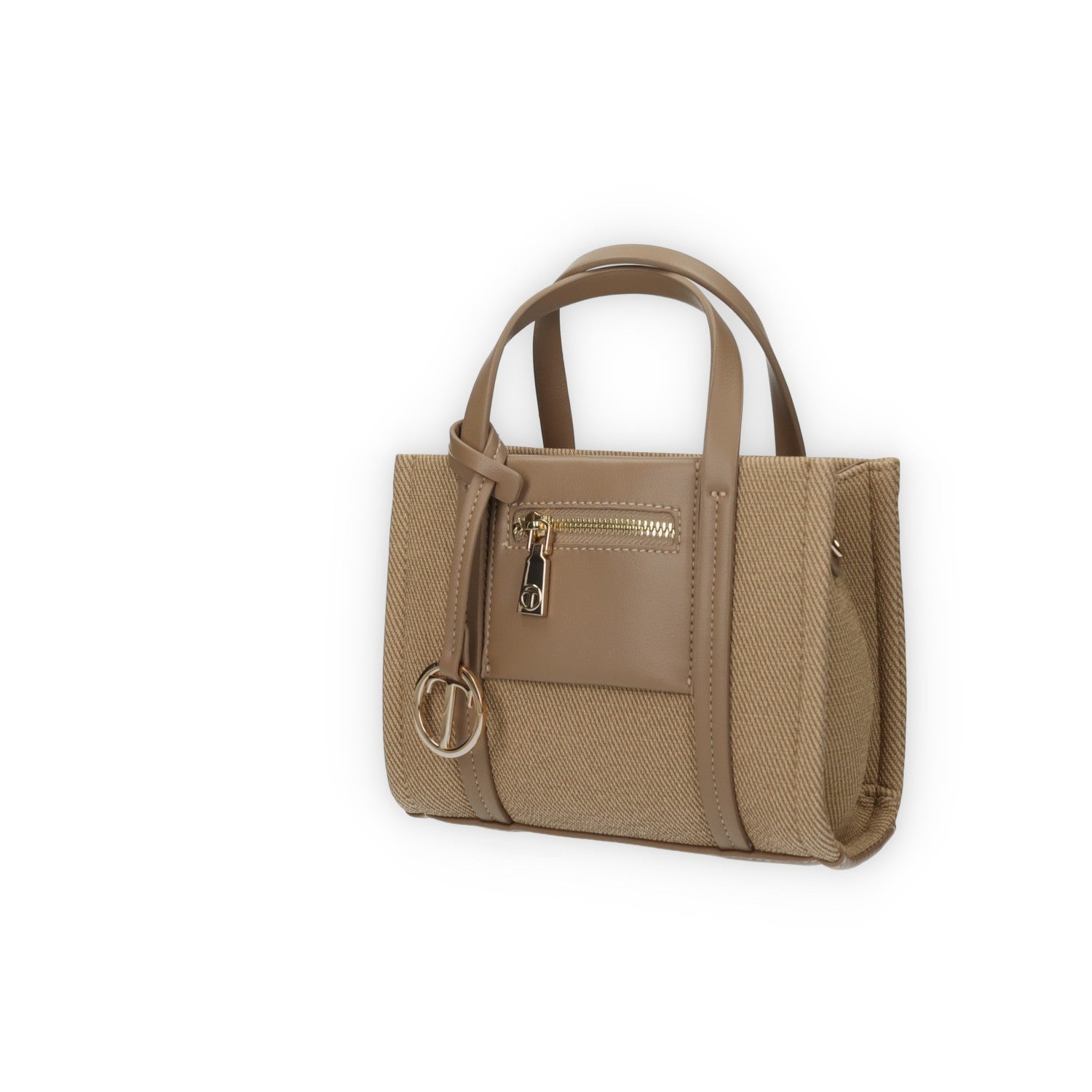 Shopping bag con zip esterna