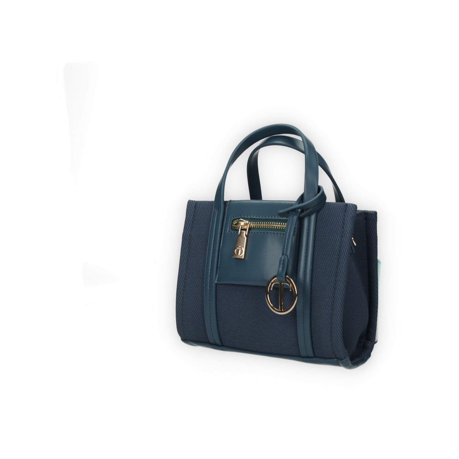 Shopping bag con zip esterna