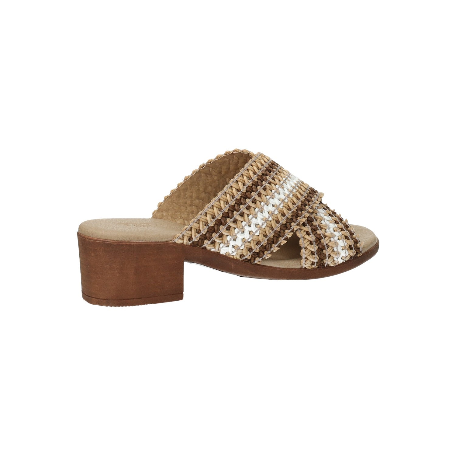 Sandali con zeppa. Made in Italy