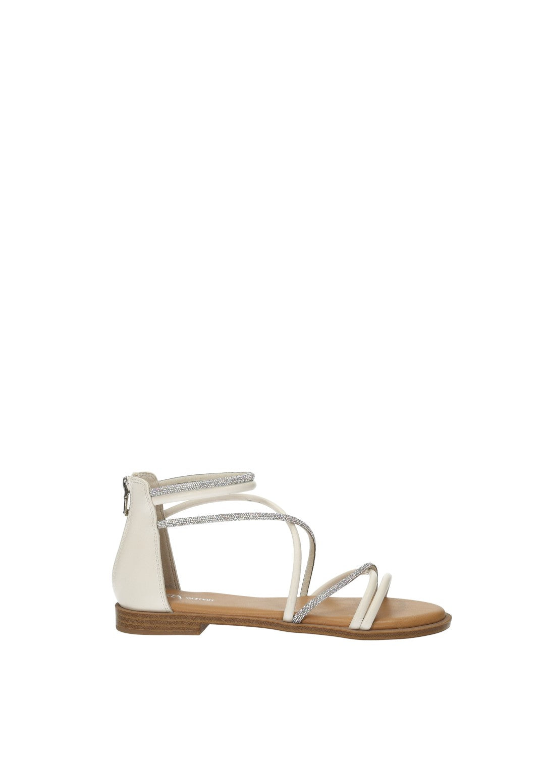Sandali con listini strass