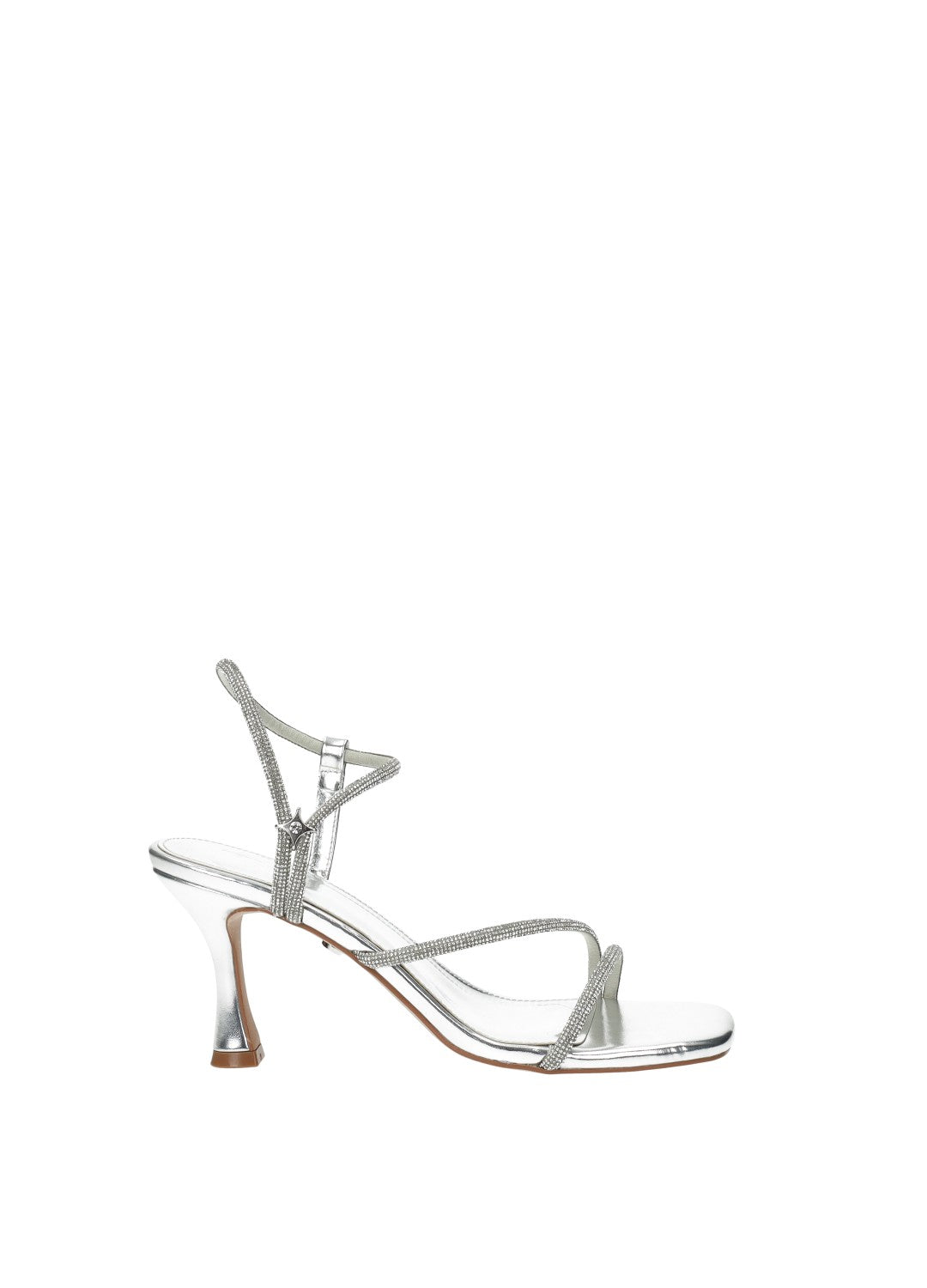 Sandali con listini strass
