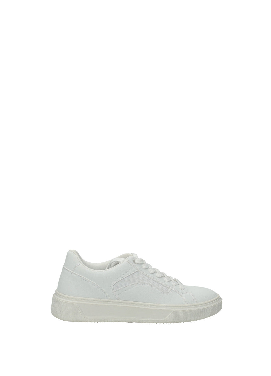 Sneakers uomo black in PU fondo gomma