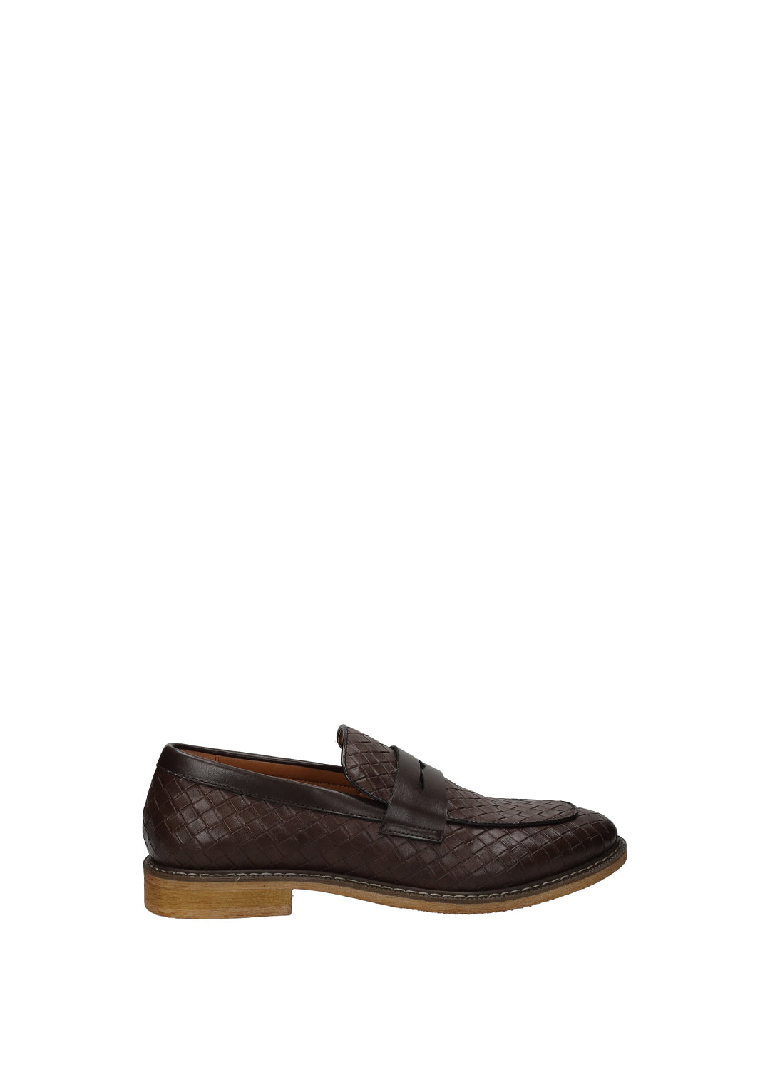 Mocassini Uomo Casual in PU - Brown
