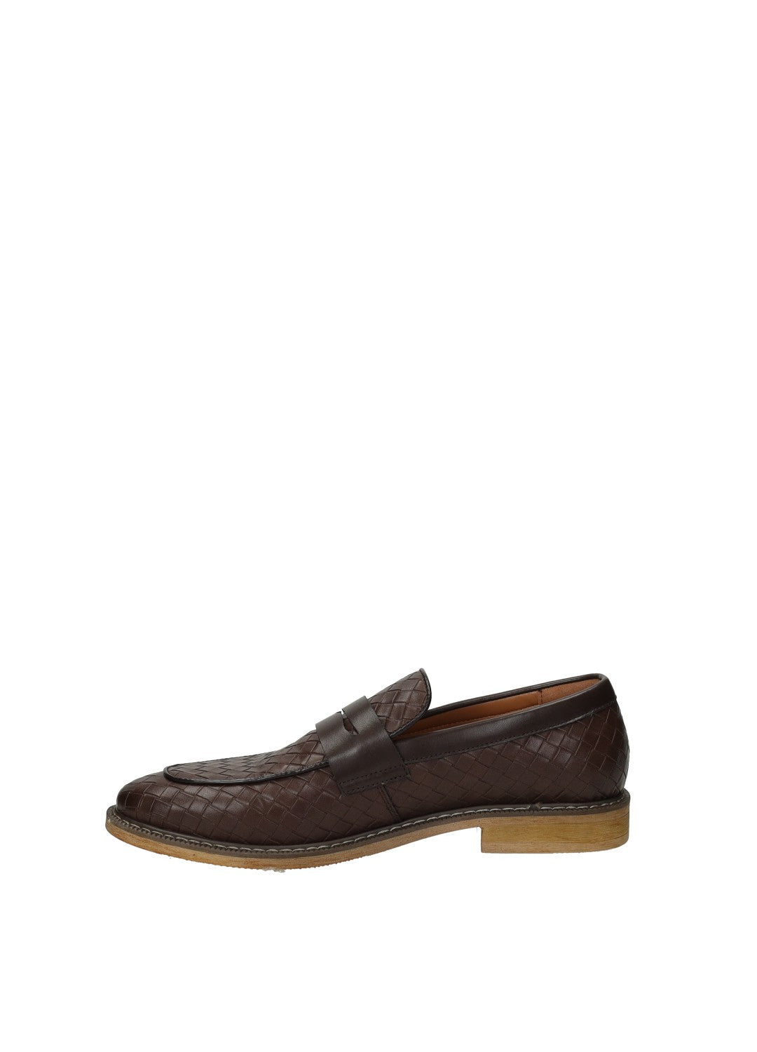 Mocassini Uomo Casual in PU - Brown