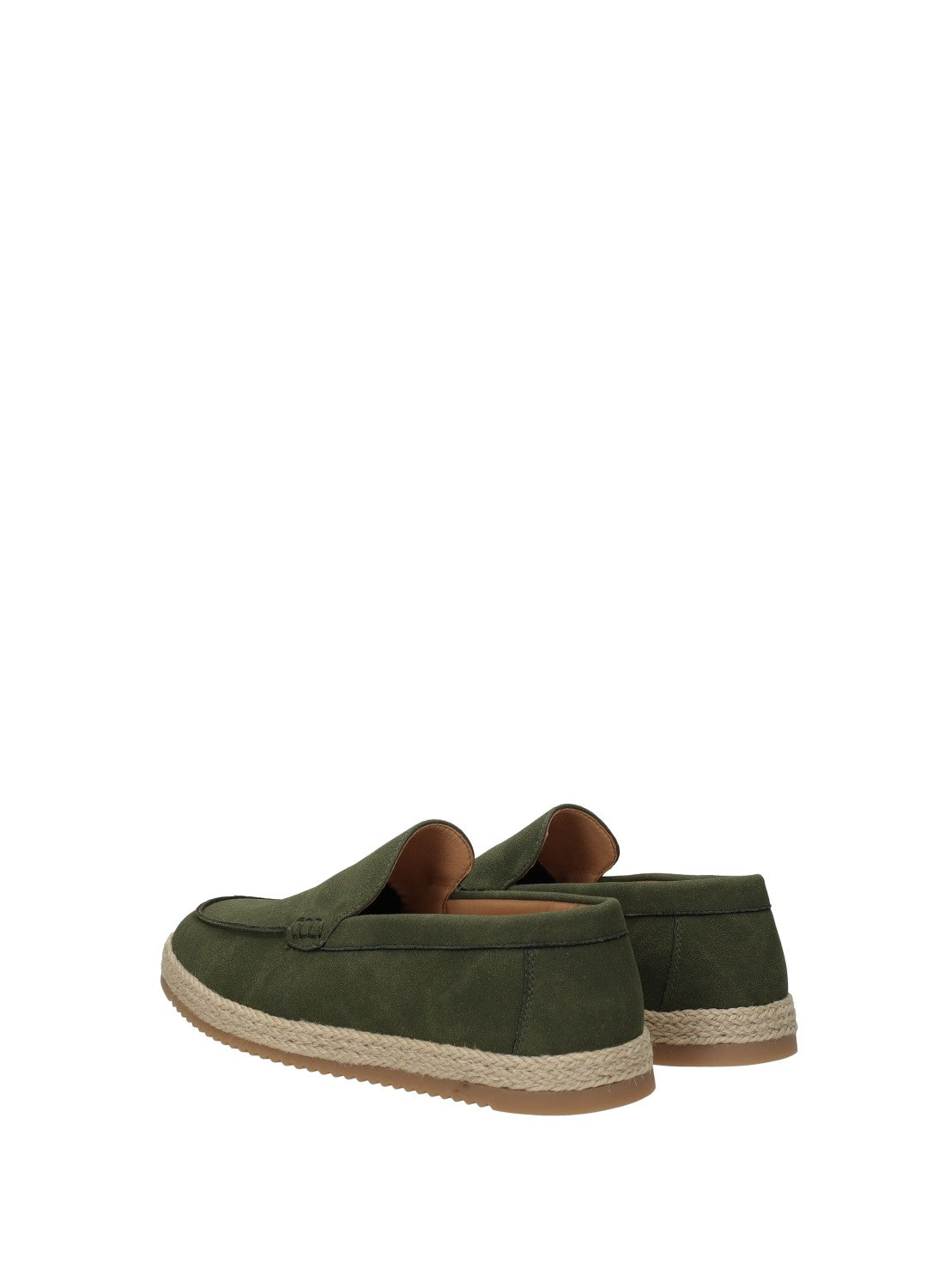 Mocassini uomo in PU e gomma modelli brown e green