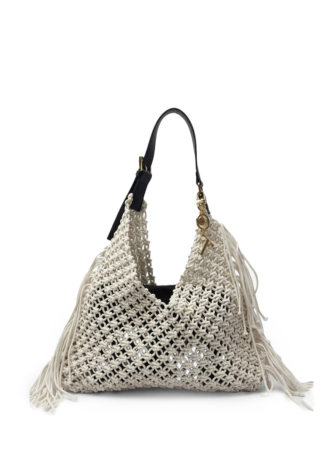 Borsa Donna in Poly - Varianti Beige. Black e Tan