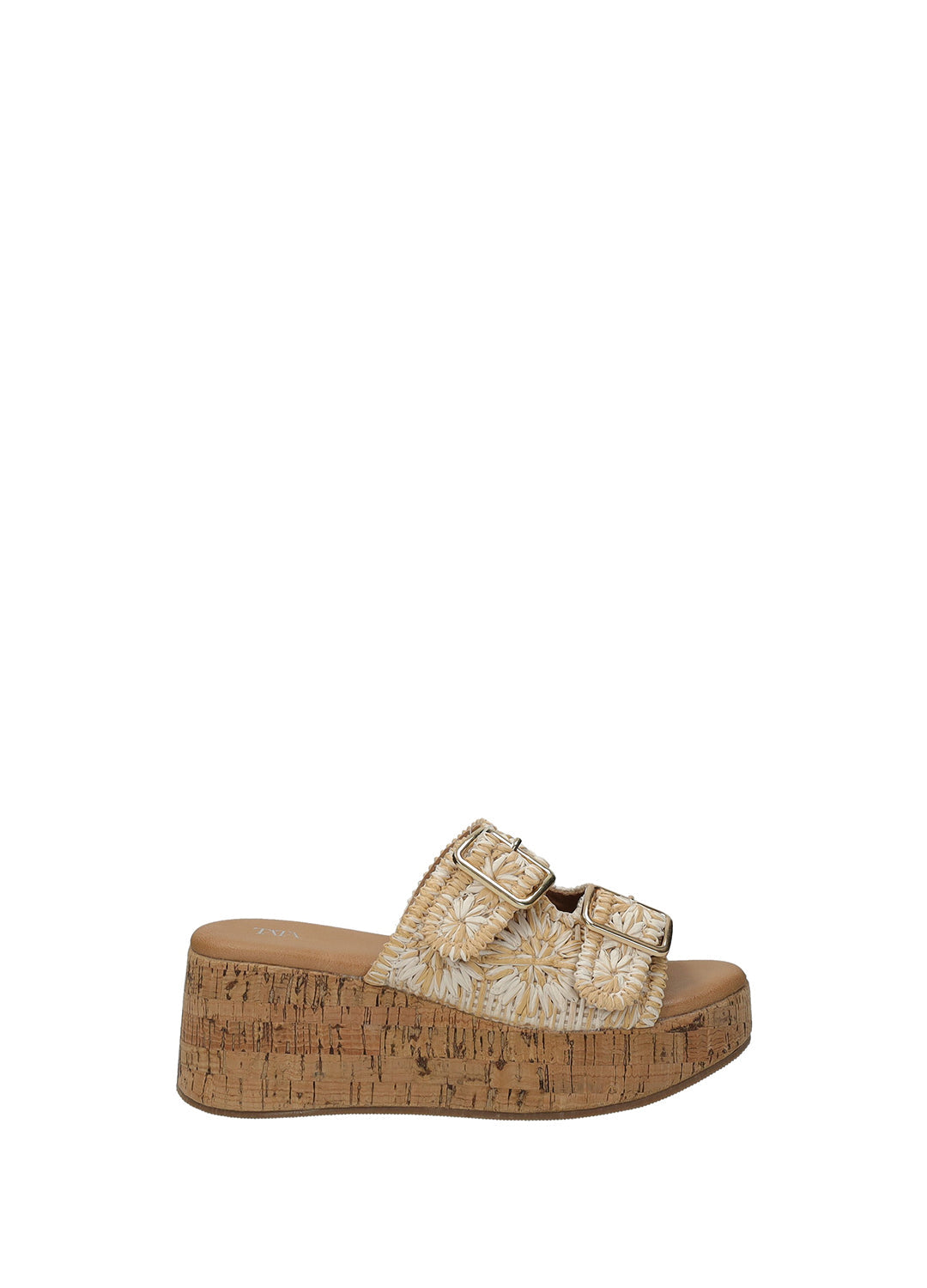 Sandali donna in PU con disegno floreale
