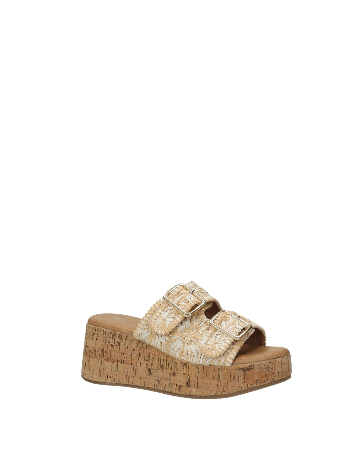 Sandali donna in PU con disegno floreale