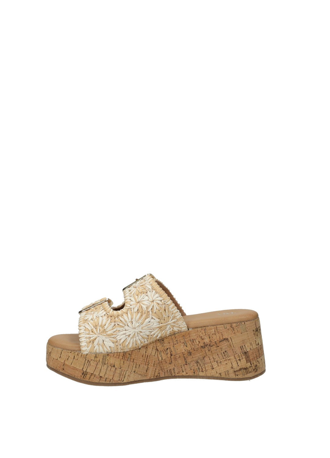 Sandali donna in PU con disegno floreale