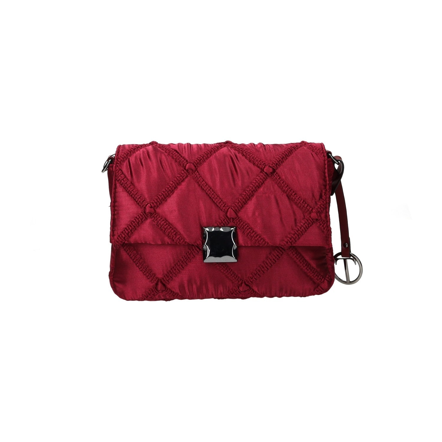 Borsa con con pendaglio e logo