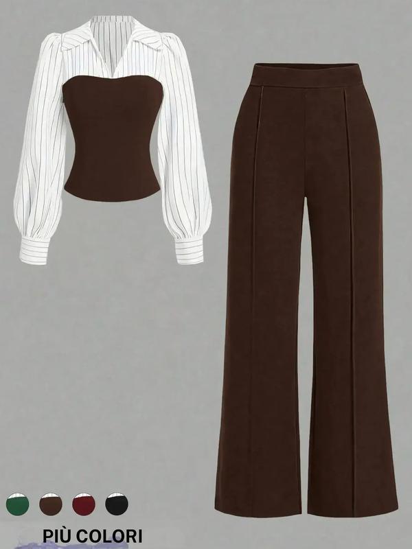 Set donna con camicia