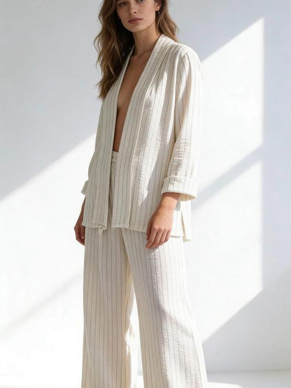 Coordinato Suite :  Camicia + Pantalone Elegante