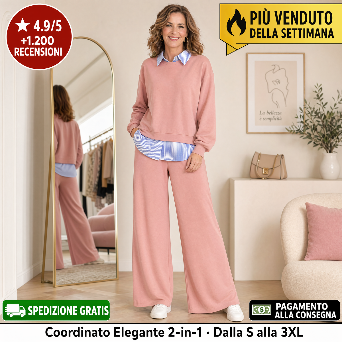 Completo Chic con Colletto