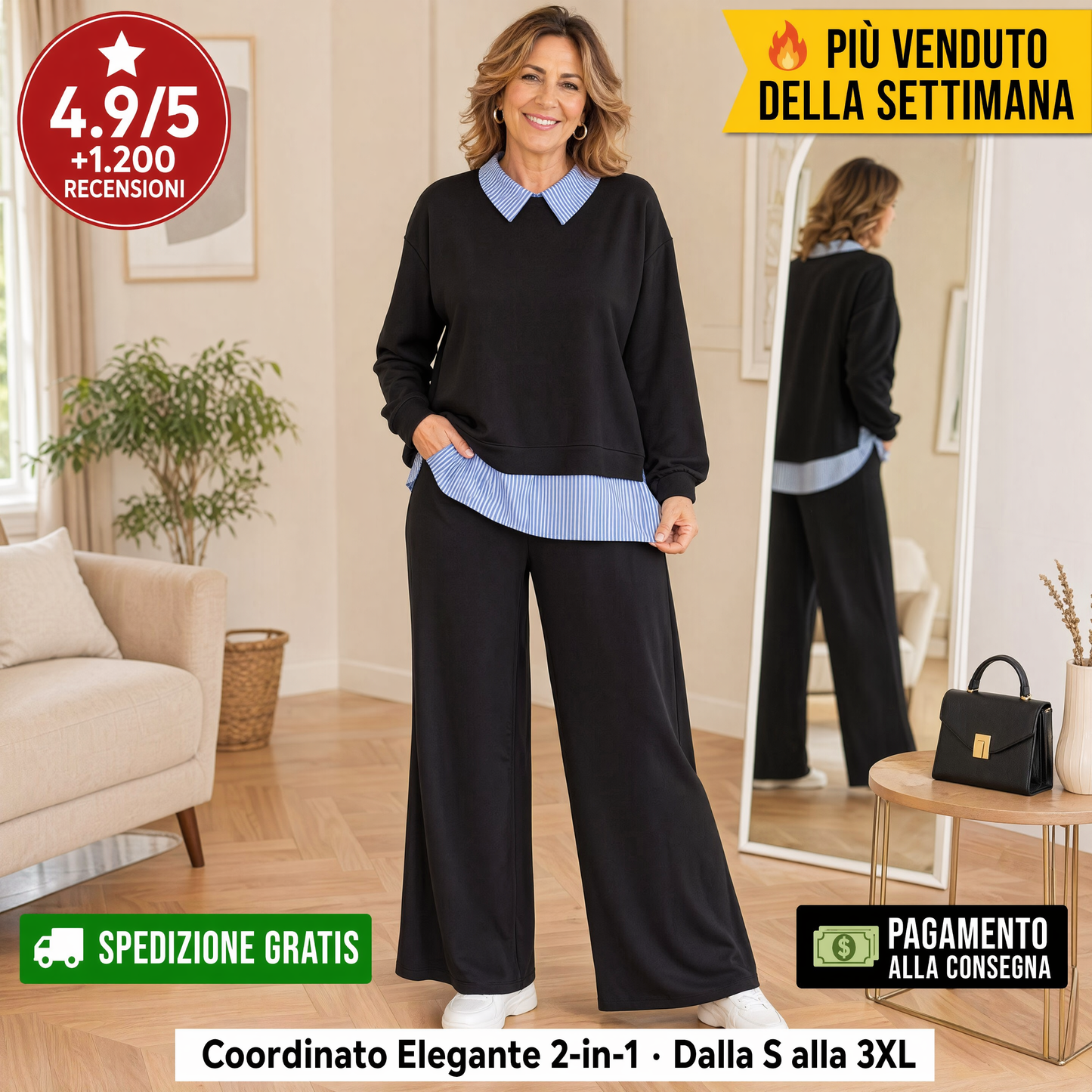 Completo Chic con Colletto