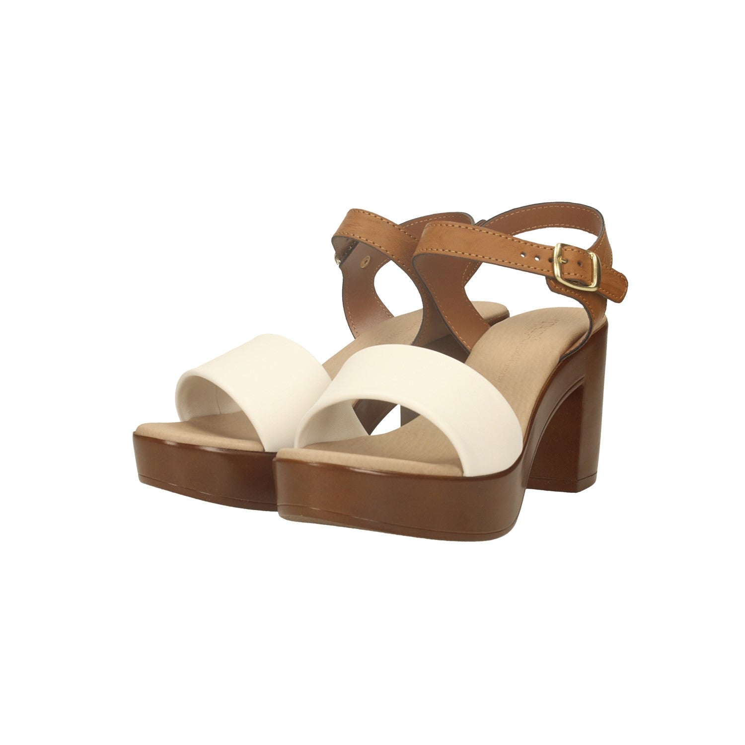 Sandali con plateau. Made in Italy. Tacco alto 8.5cm