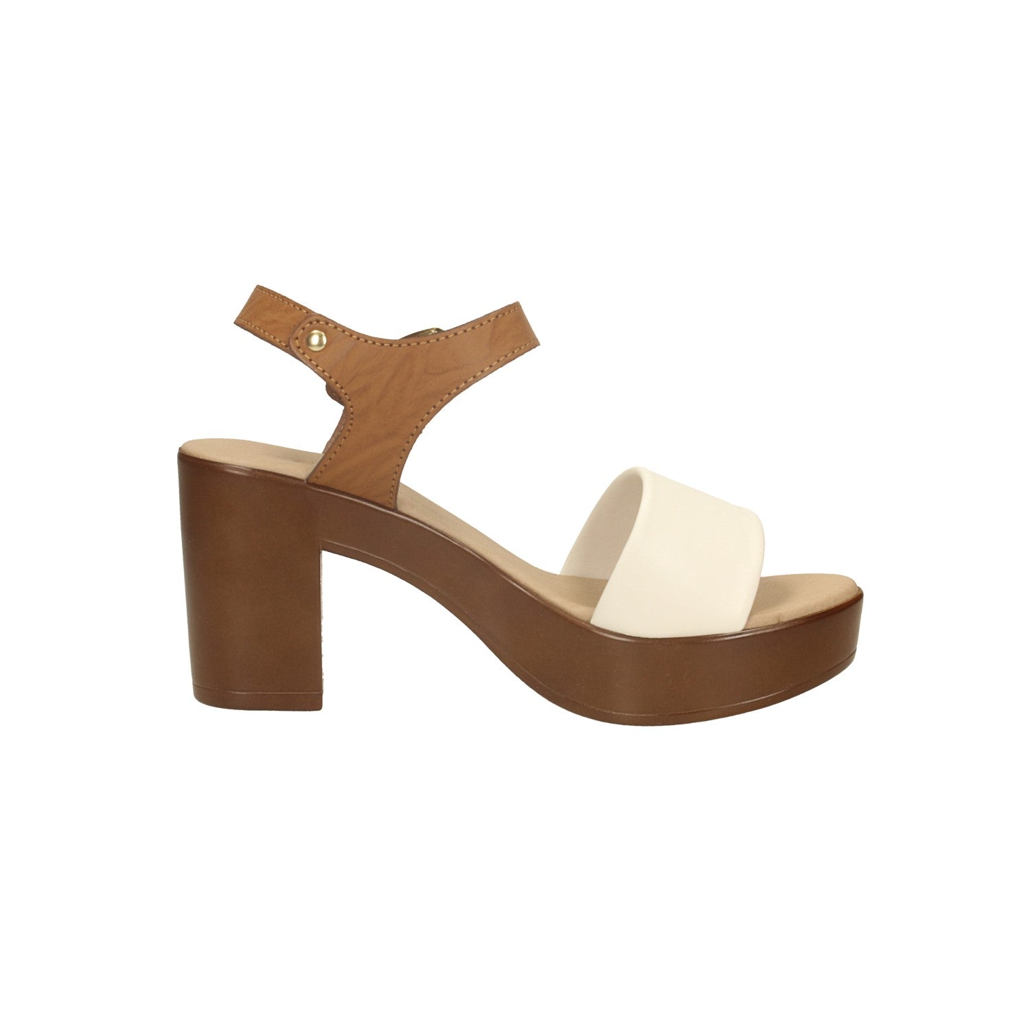 Sandali con plateau. Made in Italy. Tacco alto 8.5cm