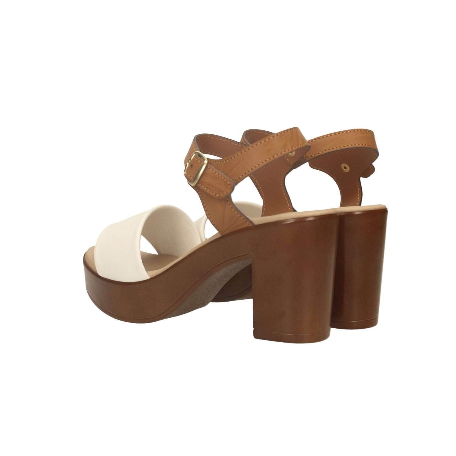 Sandali con plateau. Made in Italy. Tacco alto 8.5cm