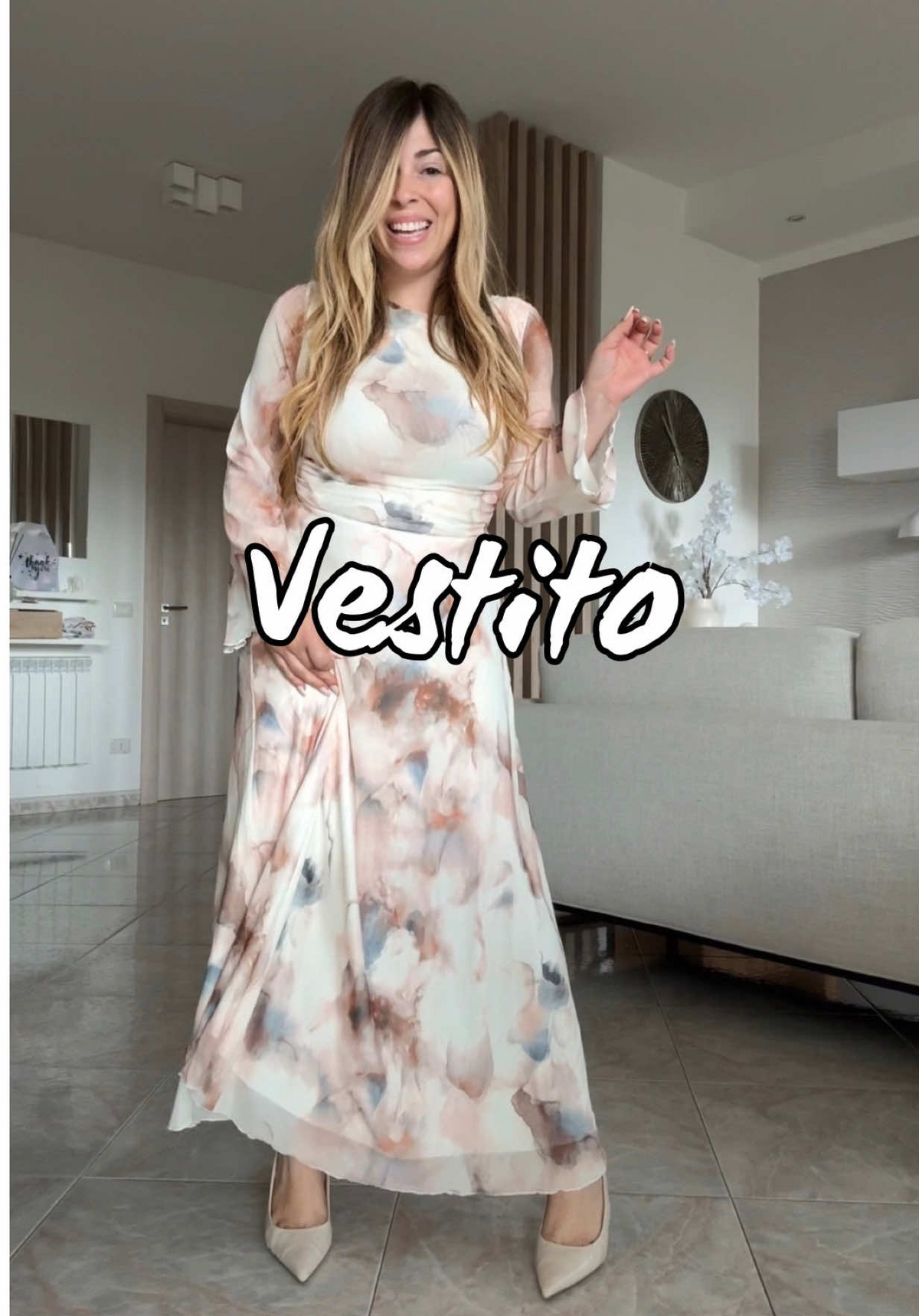 Abito Maxi Flora