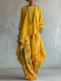 Completo Girasole Camicia e Pantalone