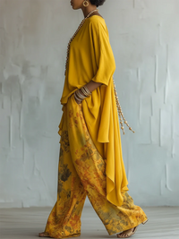Completo Girasole Camicia e Pantalone
