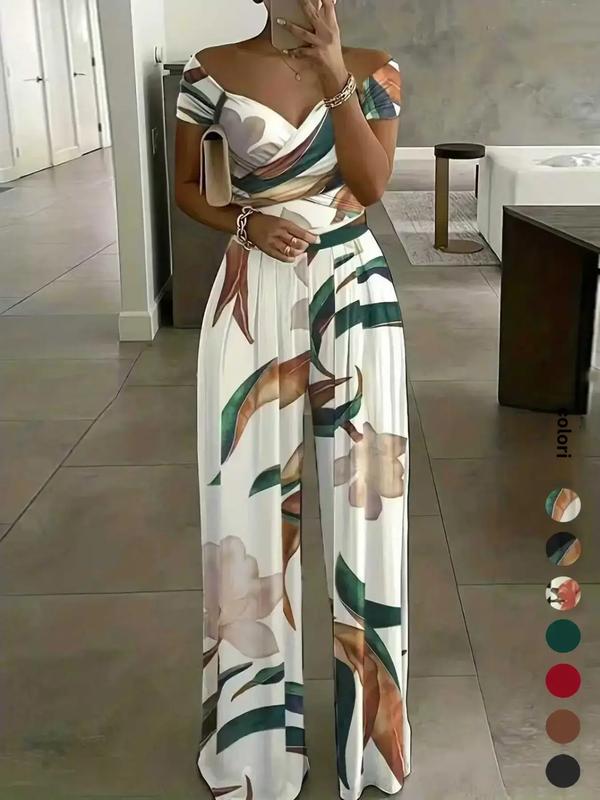 Tuta floreale elegante