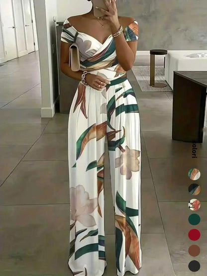 Tuta floreale elegante