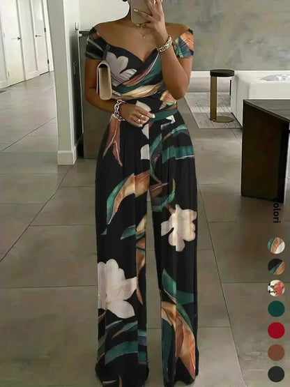 Tuta floreale elegante