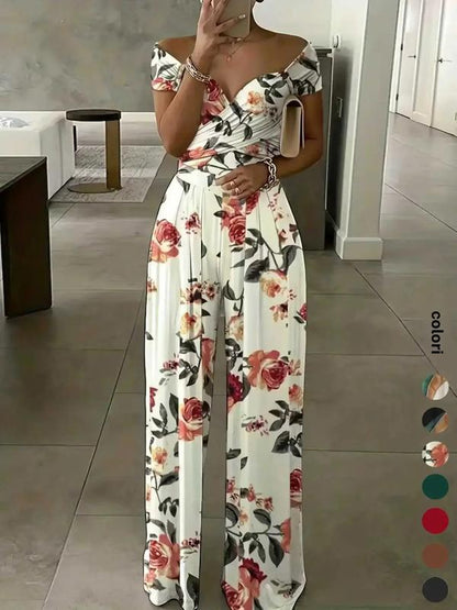 Tuta floreale elegante